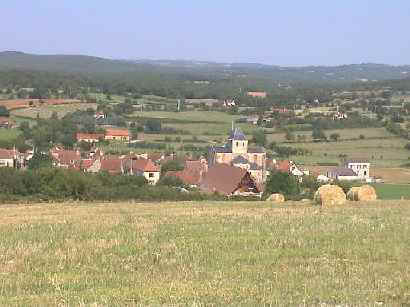 Vue d'ensemble du village